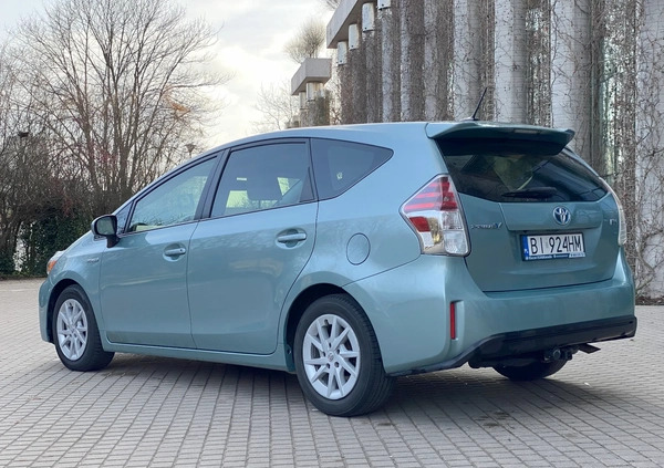 Toyota Prius+ cena 79900 przebieg: 82700, rok produkcji 2017 z Białystok małe 211